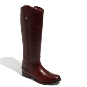 Frye Melissa Button leather riding boots
